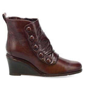 Miz Mooz Nimah Wedge Boot Mocha Size 39